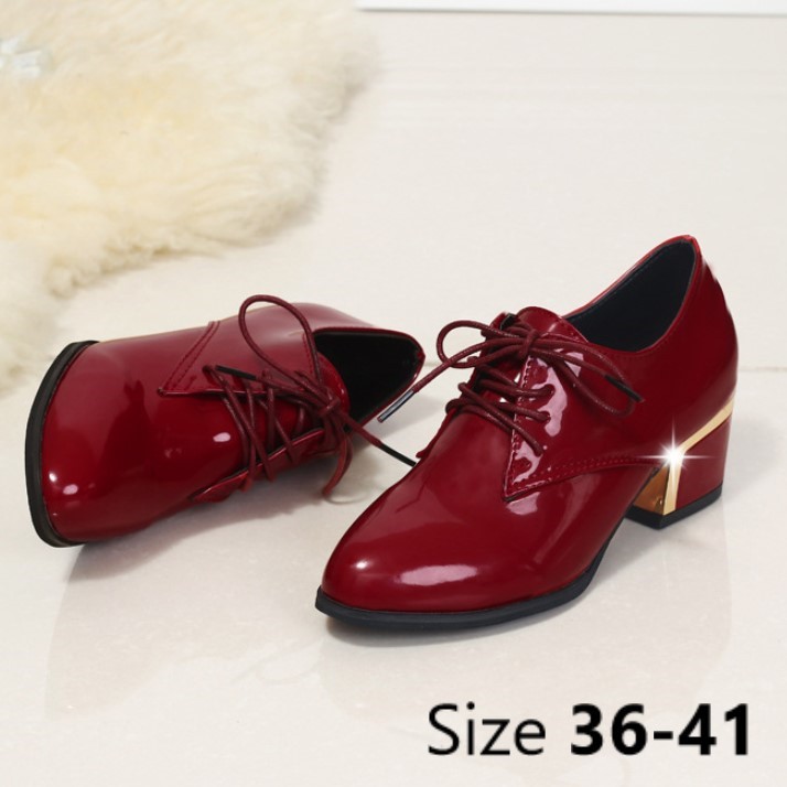 FD Sepatu Kerja Casual Perempuan Import Sendal Formal Wanita Cantik Korea Terbaru KI-003