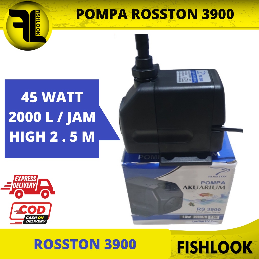 Pompa celup kolam aquarium Rosston RS 3900