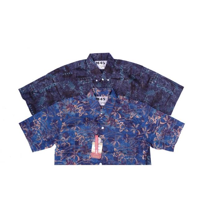 M45 Kemeja Print Kombinasi 70 40 208