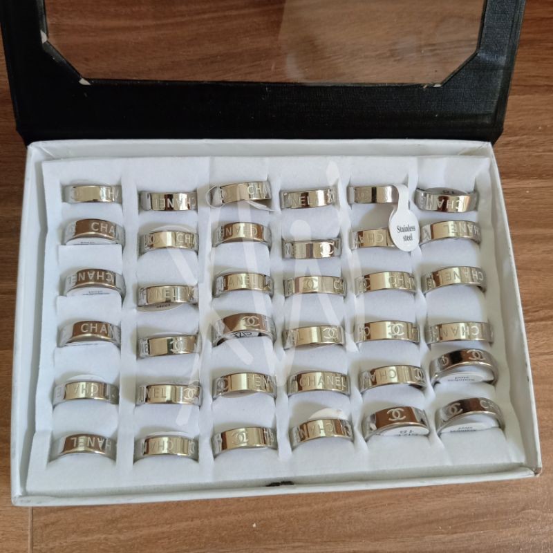 Cincin Titanium GROSIR (1 BOX) CC566/5