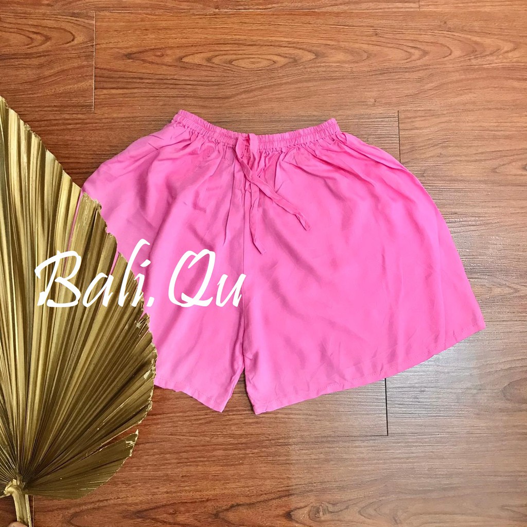 Celana Pendek Bali Polos Part 2-BABY PINK