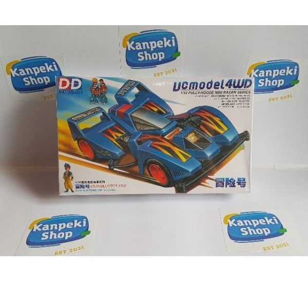 Tamiya Mini 4wd Merk DD Ruize Gun Bluster XTO Super FM Chassis