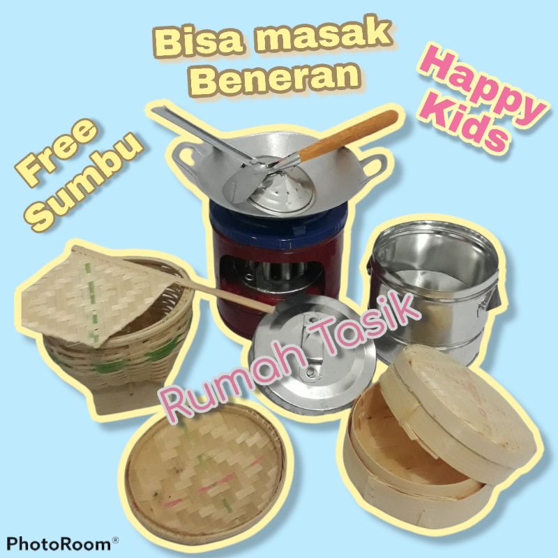 Set Mainan Masak Masakan Tradisional Paket Dandang