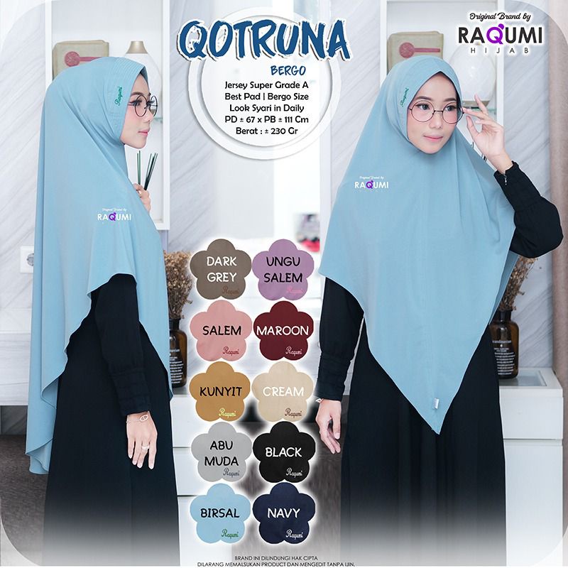 Qotruna Bergo By Raqumi