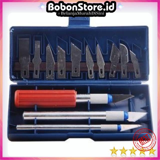 

Set 3 in 1 Crafting Art Knife Pisau Ukir Plus 3 Handle