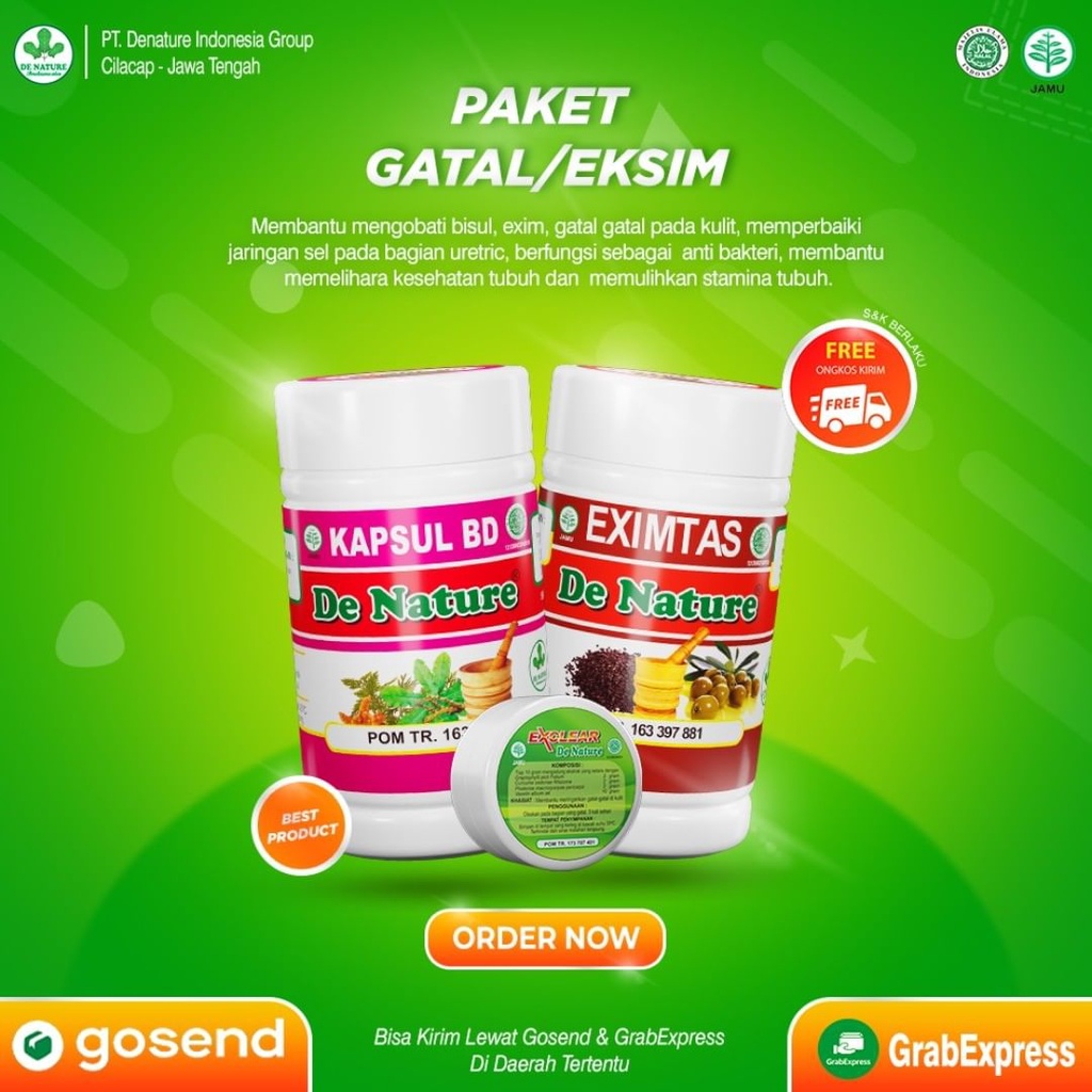 Jual Obat Herbal Eksim Exim Kering Dan Basah Gatal Panu Kadas Kudis Koreng Gudik Kutu Air Luka