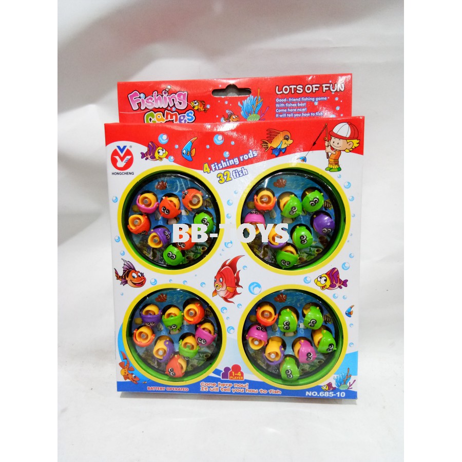 Mainan Kolam Pancingan Anak - Kids Fishing Games - 685-10