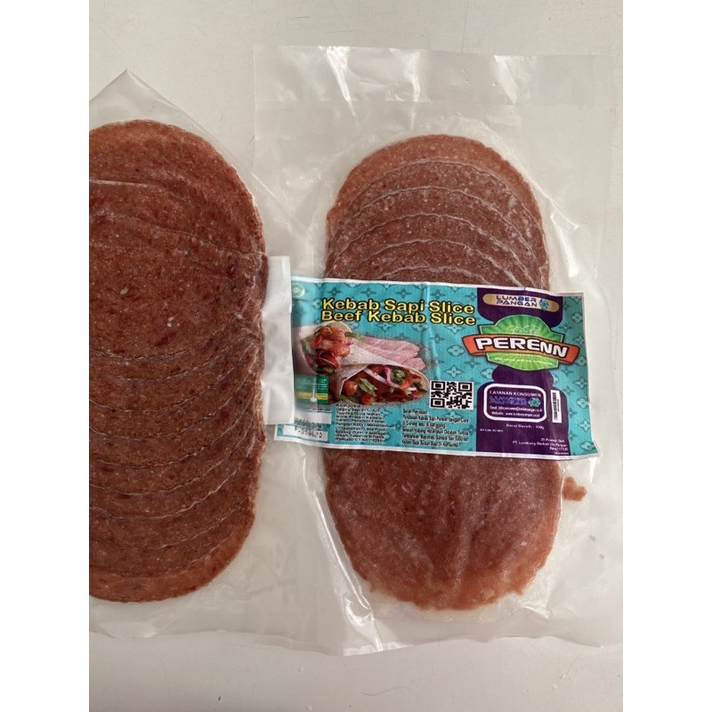 

Perenn kebab sapi slice 330gr