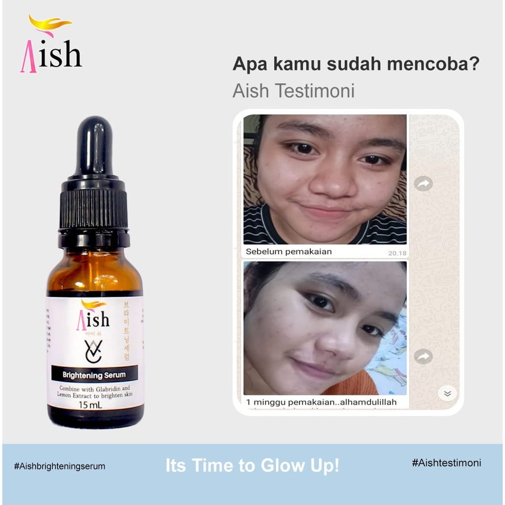 AISH SERUM KOREA ORIGINAL BPOM | SERUM | AISH SERUM | AISH ACNE | AISH DARK~SERUM AIS ORIGINAL 100%