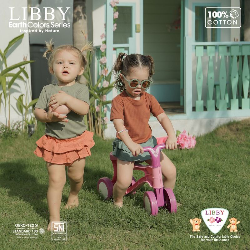 LIBBY LILO SKIRT 0-2 Tahun EARTH Colors Series - Rok Celana Bayi Anak