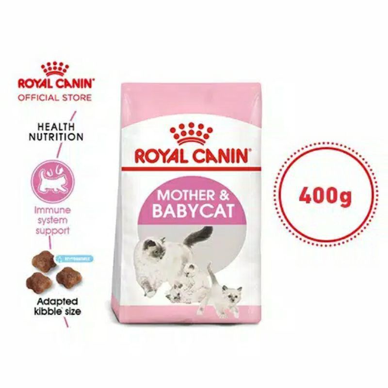 Makanan Kucing Royal Canin Mother &amp; Baby Cat Fresh Pack 400Gram