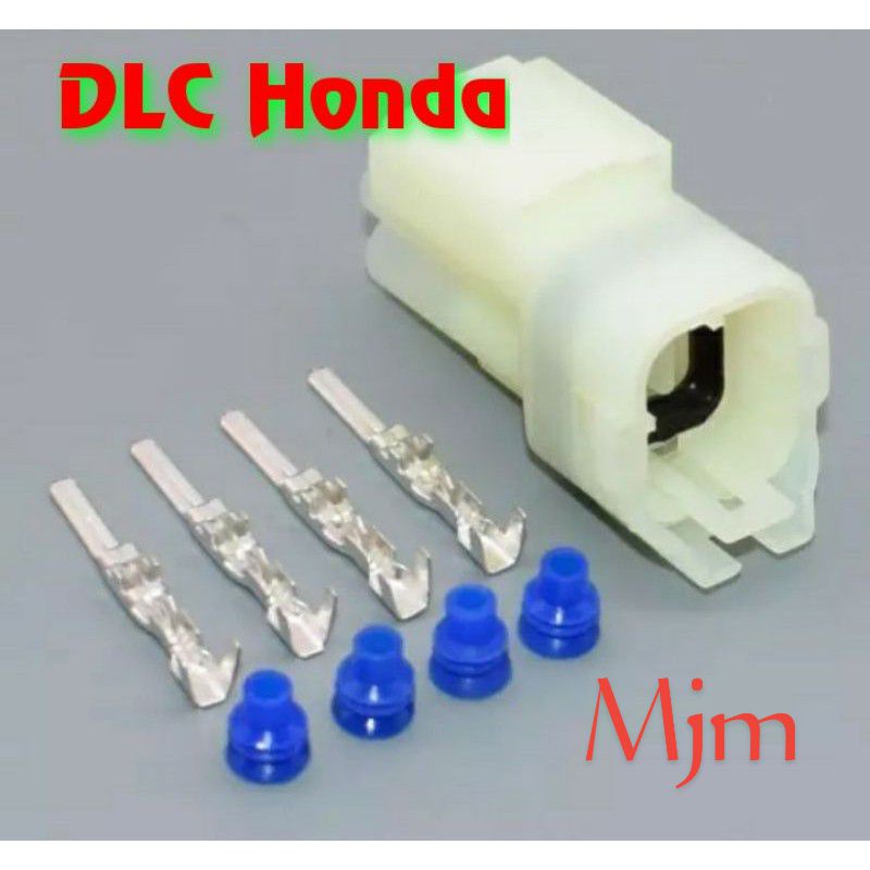 SOKET DLC HONDA 4 PIN MALE SOKET DLC RESET SOKET DLC SHORT CONNECTOR DLC ECM