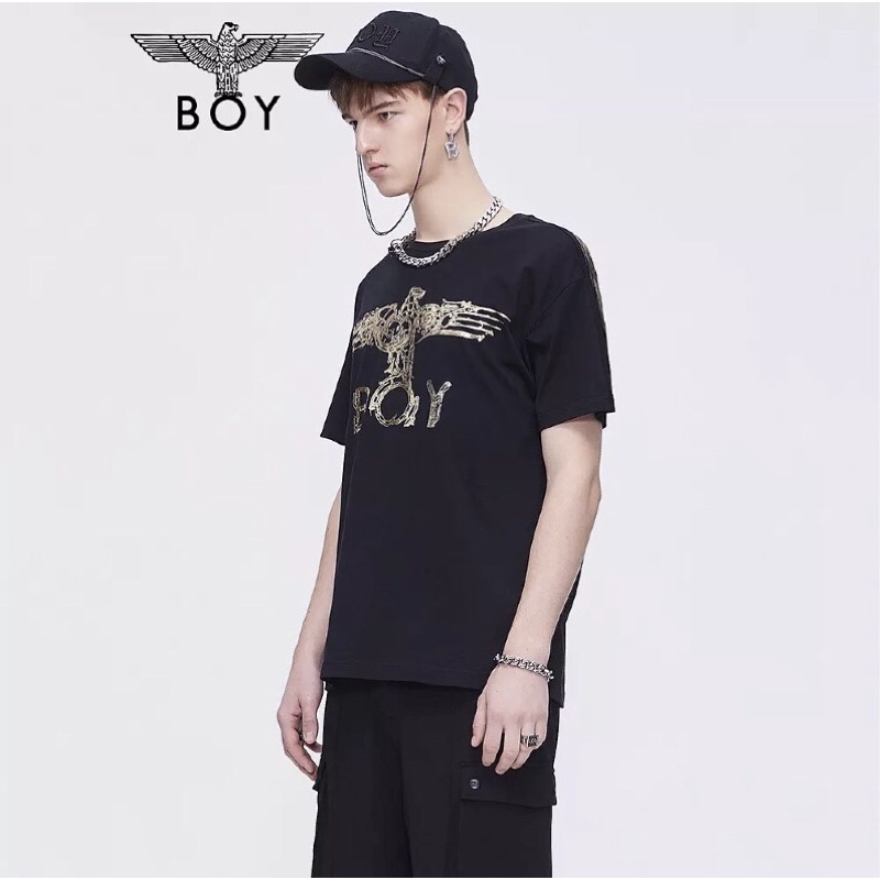 BOY21 KAOS BOY LONDON WINGS IMPORT PRIA WANITA ASIA EROPA KOREA