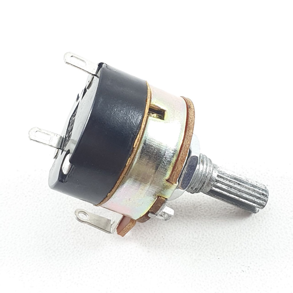 Potensio Dimmer Besar 3 pin 250k Drat Mono Kaki 3 Tekuk Dimer On Off 254