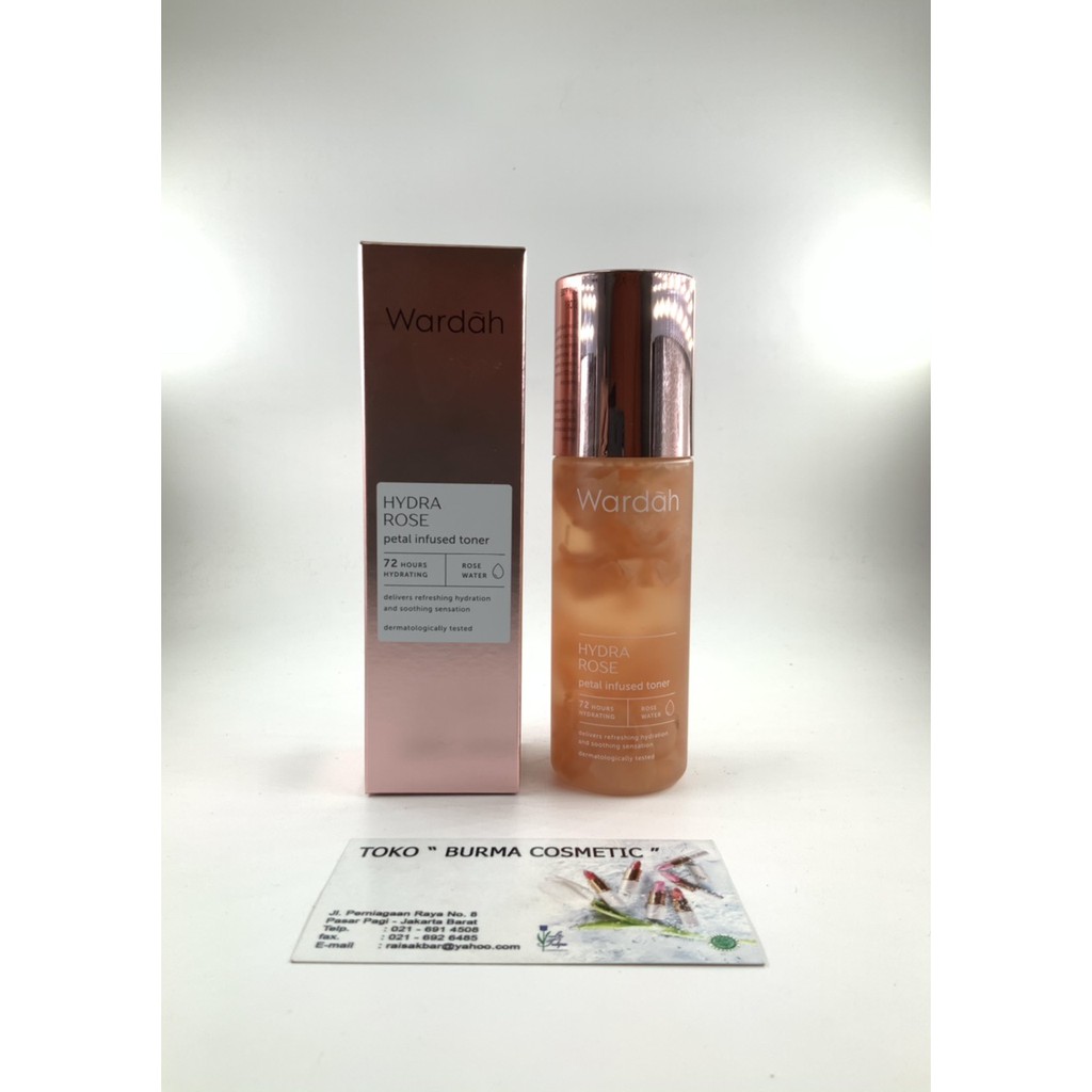 WARDAH HYDRA ROSE PETAL INFUSED TONER 100 ML