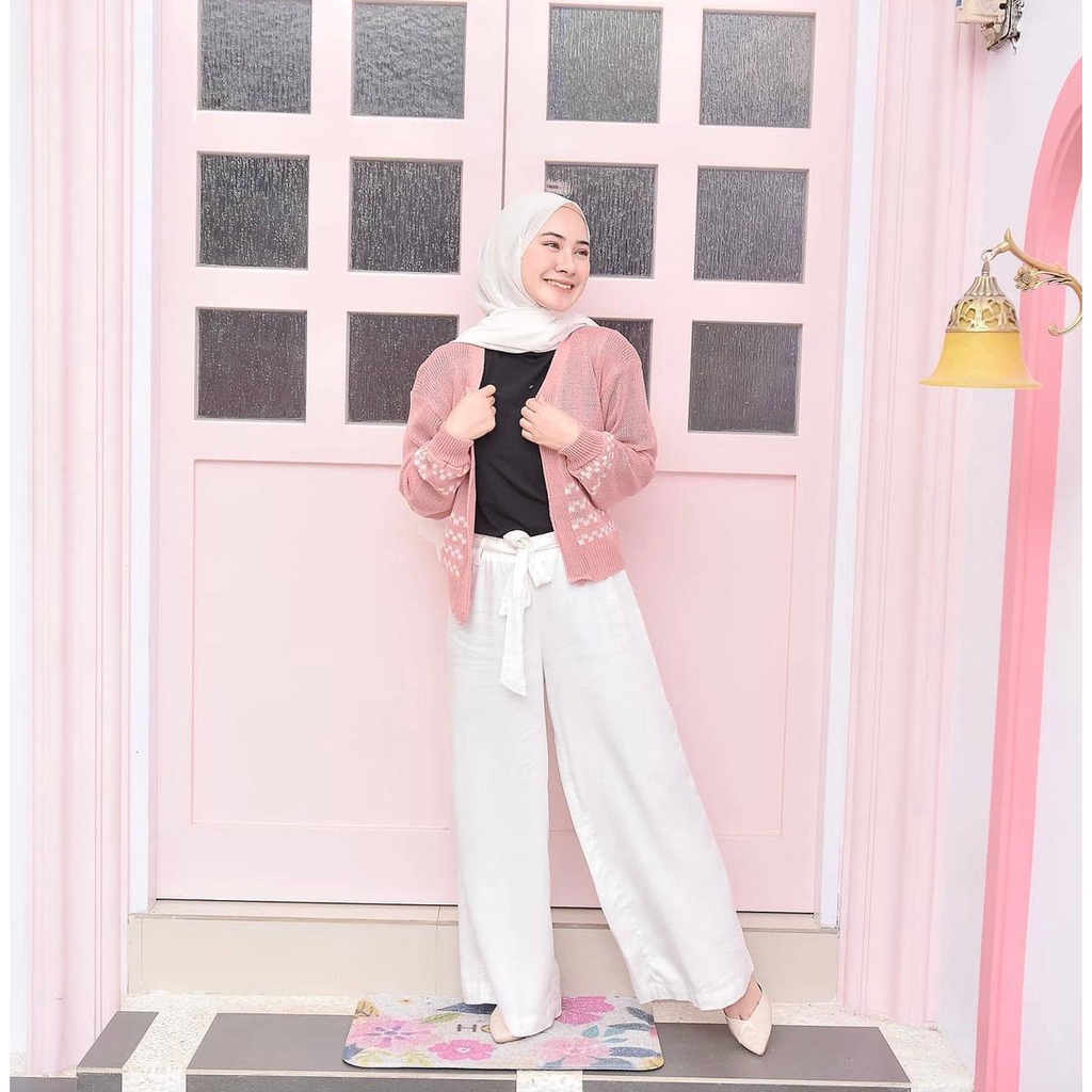 ZAHRA - SHIRA CROP Cardy / Crop Cardy / Cardigan Crop / Cardigan Rajut / Cardigan wanita