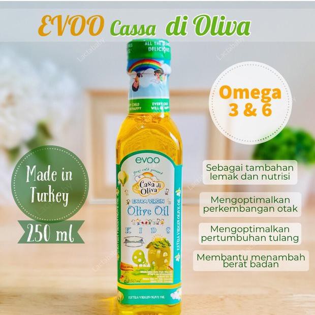 

Big Sale EVOO (extra virgin olive oil) CASA DI OLIVA for kids minyak zaitun Cuci Gudang Awal Tahun