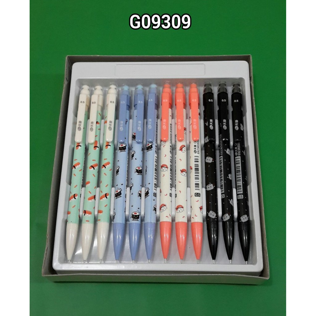 

Pensil mekanik / Pencil mekanik / mechanical pencil tizo fancy cute g09309 isi 24pcs