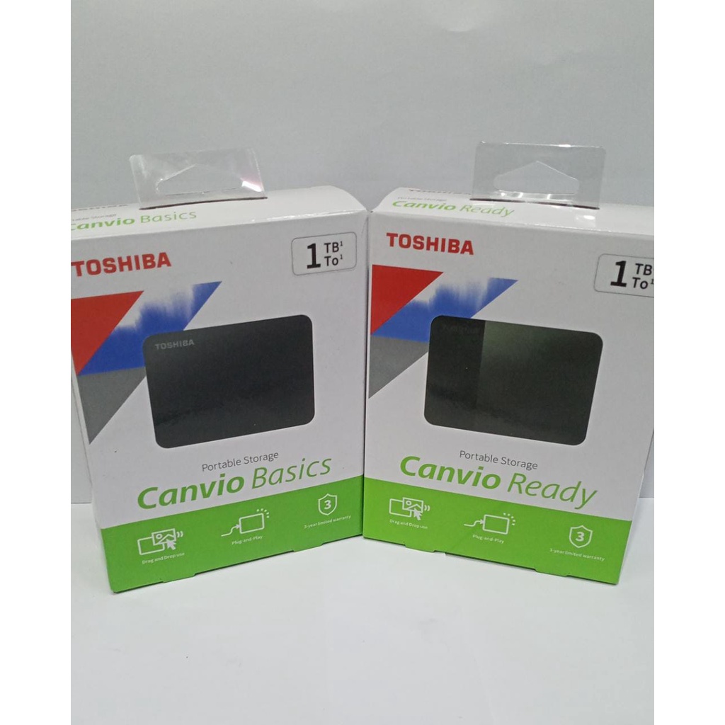 HARDISK EXTERNAL TOSHIBA 1TB