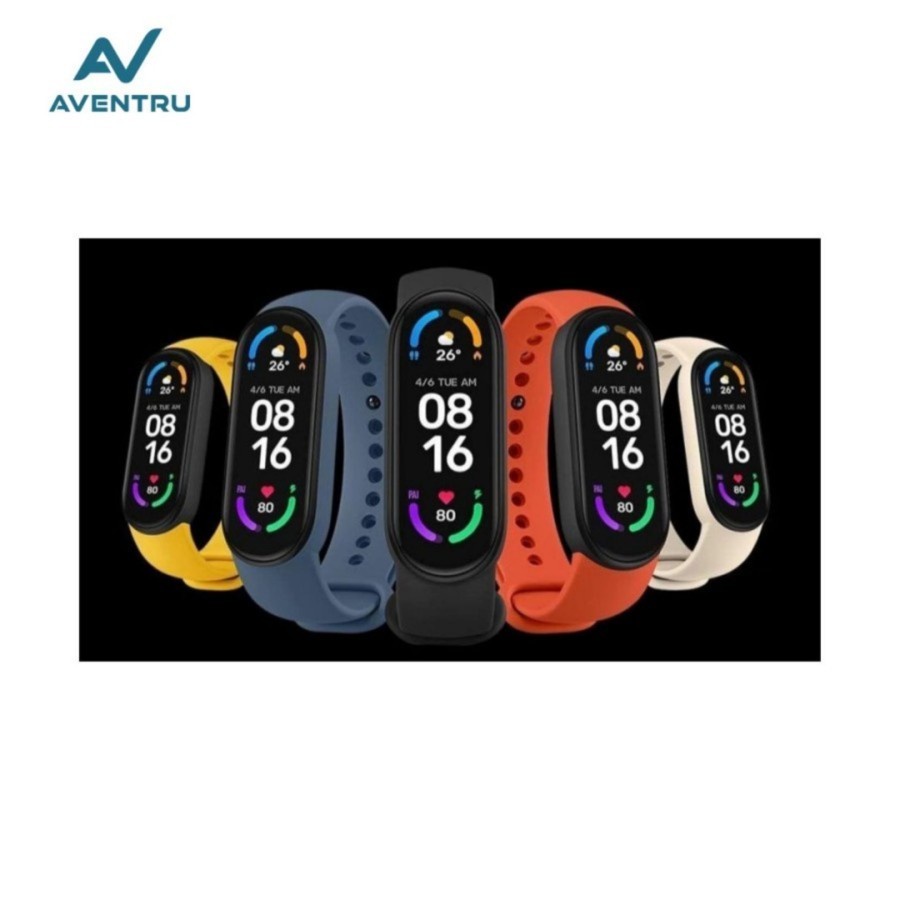 Mi Band 6 5 Strap Replacement Miband 6 Gelang Warna Warni