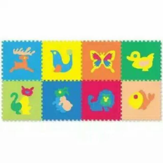 Karpet Puzzle Evamat Motif Gambar