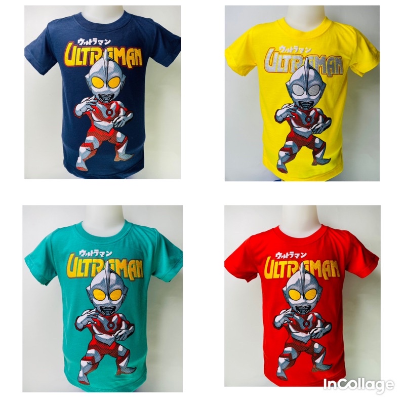 Kaos anak laki-laki-kaos ULTRAMAN 1-10 tahun