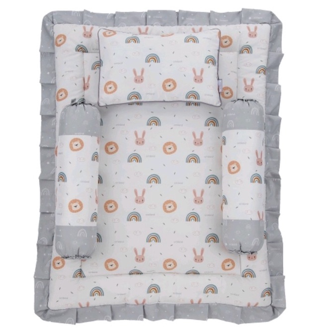 Omiland Baby Mattress Matras Bayi Set Bantal Guling Rainbow OB24171 - Bayi Online Shop