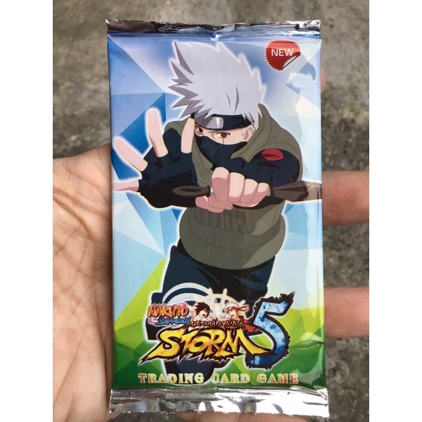 KARTU NARUTO SHIPPUDEN 8 TRADING CARD BUNGKUS BARU KAKASHI