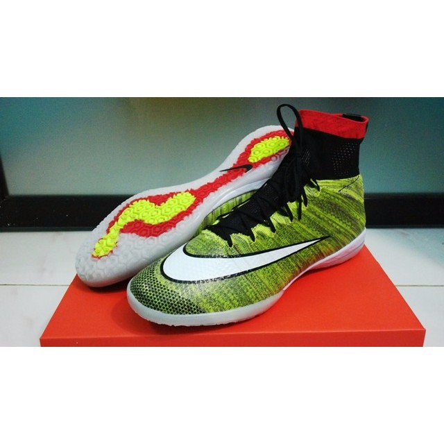 Sepatu Futsal Nike Mercurial Superfly Multicolor Green