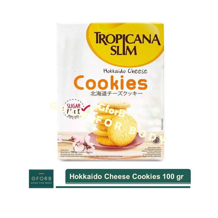 

Tropicana Slim Hokkaido Cheese Cookies 100 gr