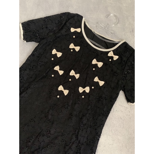 Terusan Wanita Import Bahan Lace Dress Cewek Import Pakaian Wanita