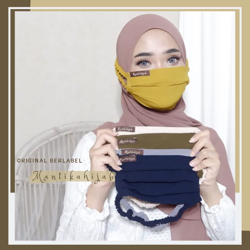 GROSIR 6000 MASKER KRIWIL POLOS DUA LAPIS MASKER HIJAB MASKER KESEHATAN MASKER MEDIS MASKER BAHAN