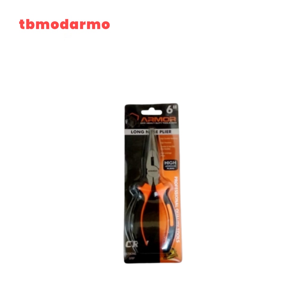 TBMO Tang Ujung Lancip Armor 6 Inch