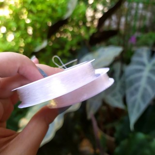 Image of thu nhỏ 1 roll crystal elastic tec string senar kenur transparan #2