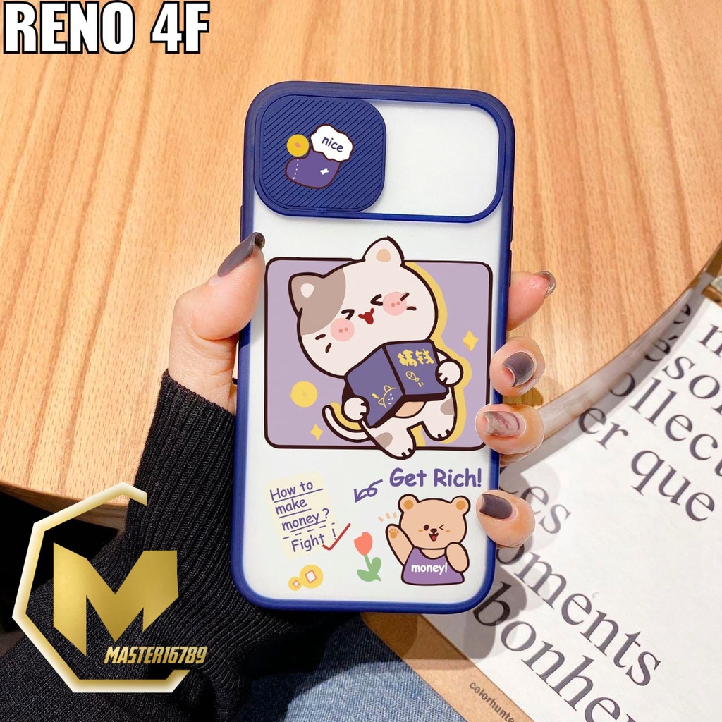 SS069 CASE SLIDE KARAKTER OPPO A57 A39 A74 A3S A1K A5S F9 A7 A12 A11K F1S A59 A71 RENO 4 4F 5F 6 MA1957