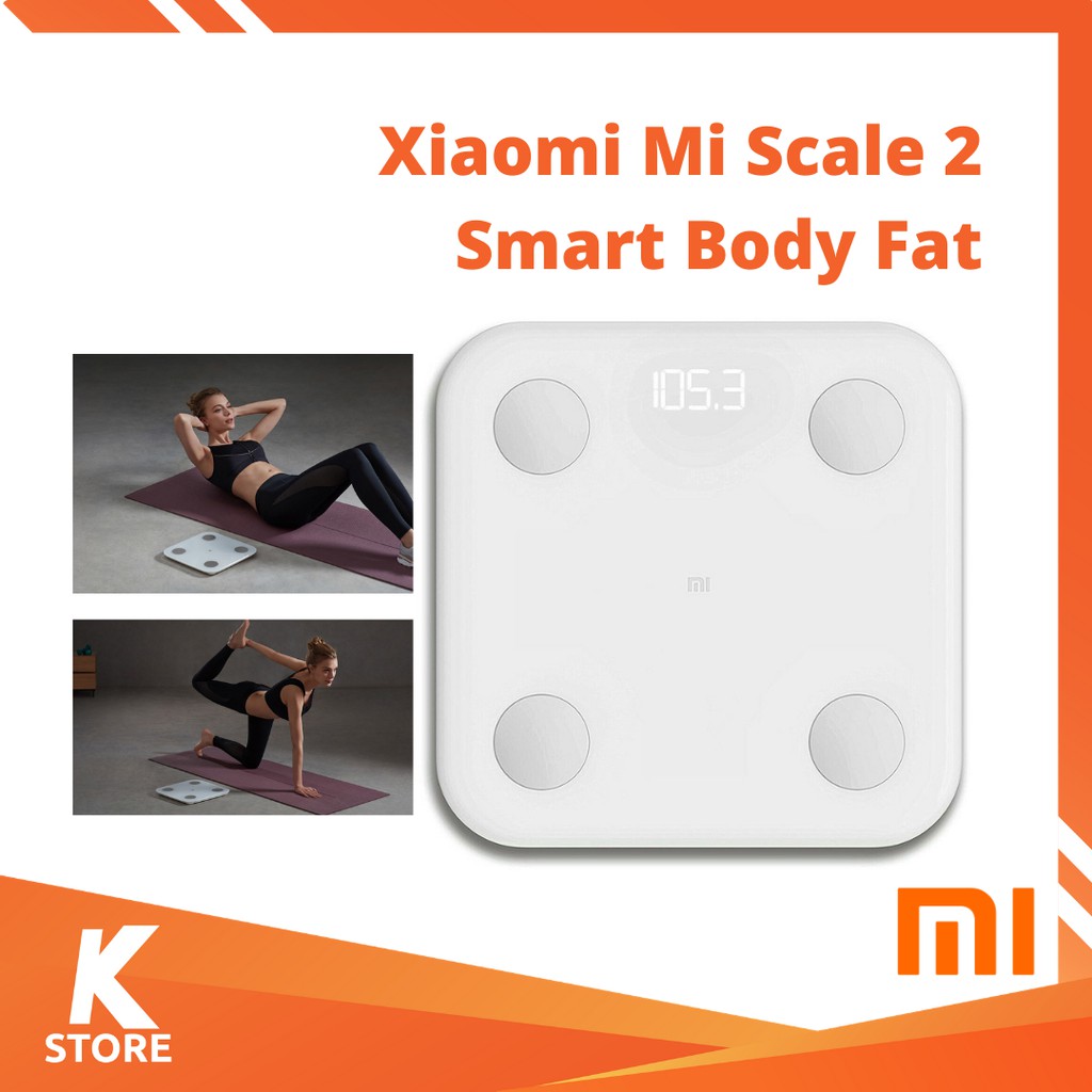 XIAOMI Mi Smart Scale 2 Timbangan Badan Digital Xiaomi Body Fat Scale 2