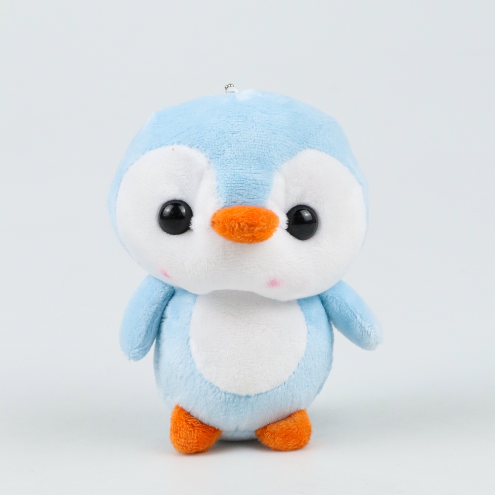 Penguin Toy Key Chain Gantungan Kunci Boneka Plush - CH01 - Blue