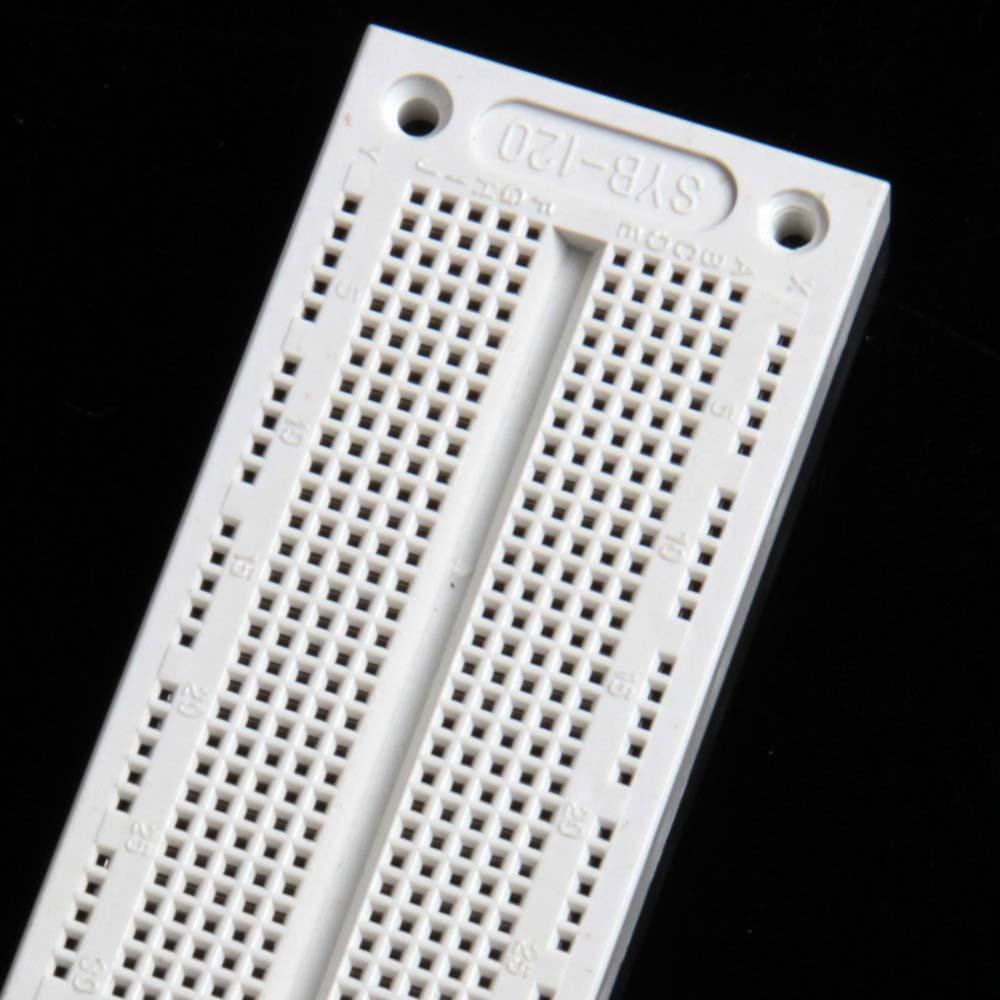 Papan Roti Agustina 700titik DIY Circuit Board SYB-120 Solderless Untuk PCB arduino