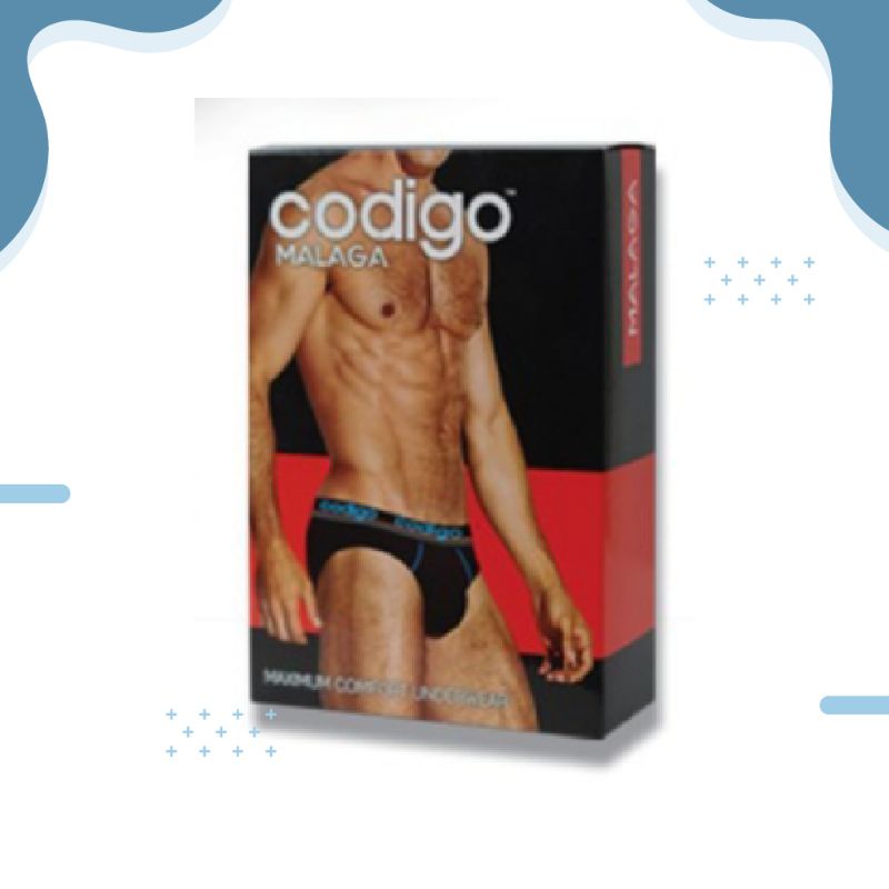 Cd Pria Codigo Malaga Celana Dalam Laki Laki Sempak Cowok Bahan Spandex Premium By Universal Underwear