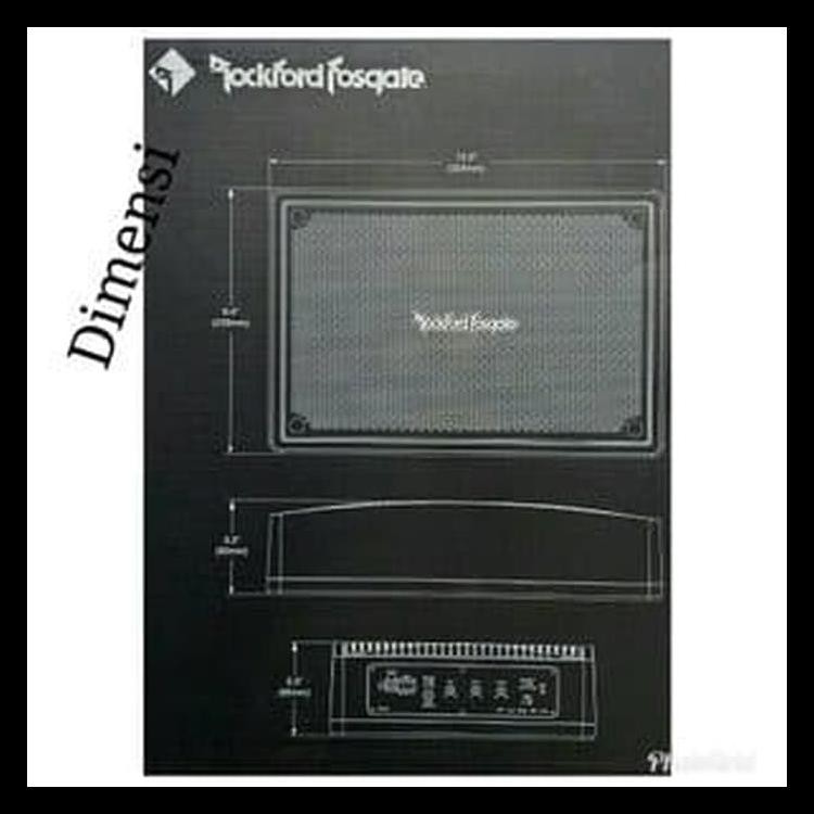 ROCKFORD FOSGATE PS 8 SUBWOOFER KOLONG JOK ROCKFORD PS8 100% ORIGINAL KODE 352