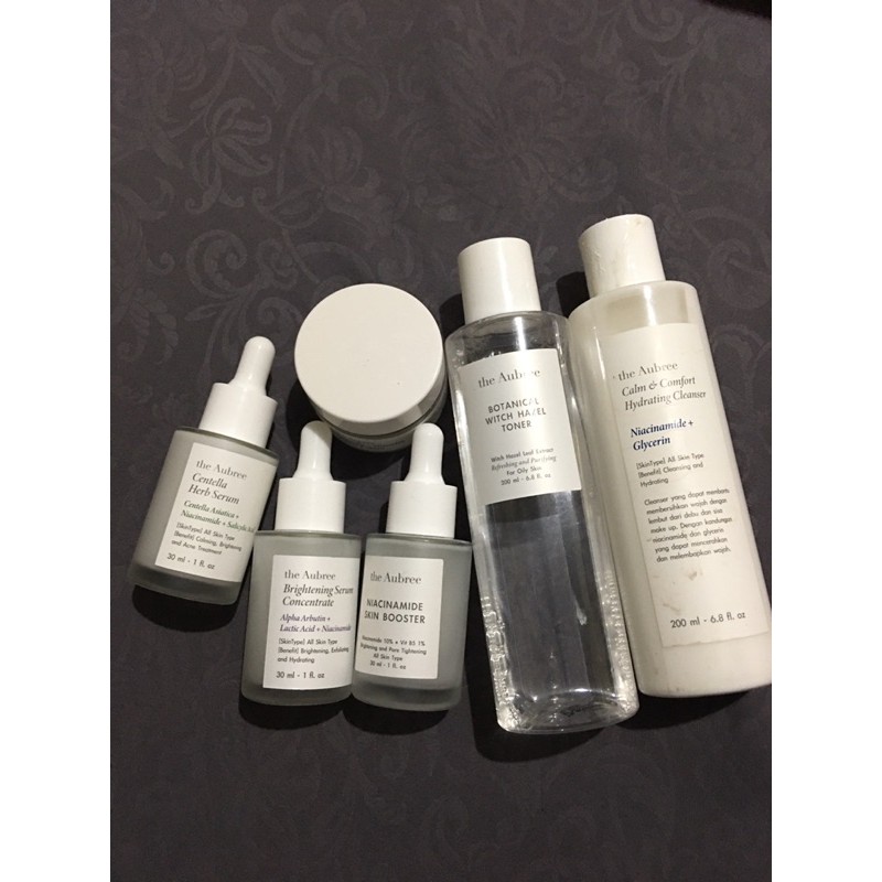 (PRELOVED) THE AUBREE SKINCARE TAKE ALL