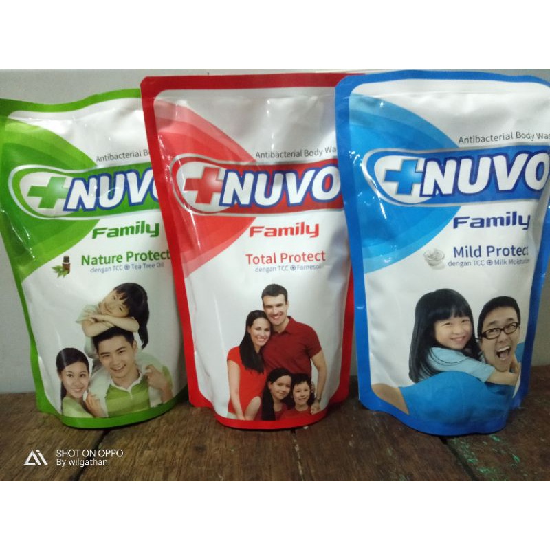 sabun nuvo cair 450gr