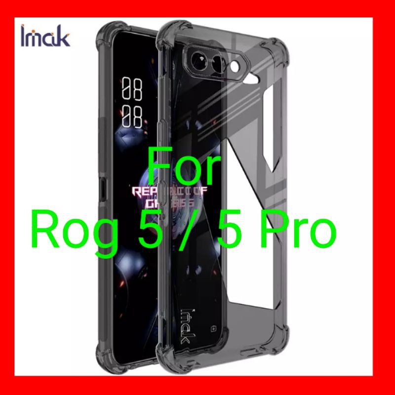 IMAK CASE ASUS ROG PHONE 5 / ROG 5 PRO SHOCKPROOF CLEAR CASING