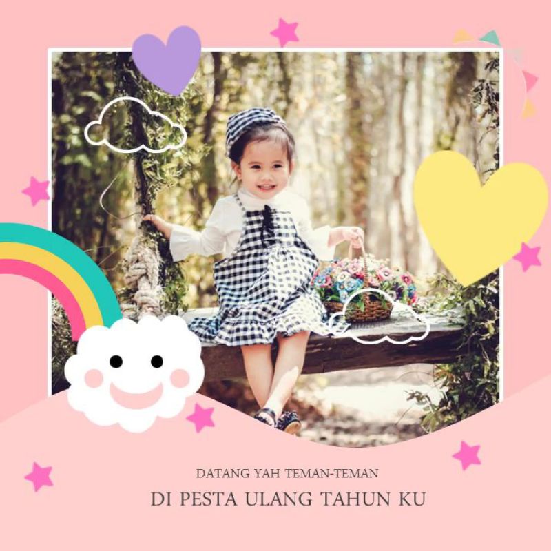 Undangan Ulang Tahun Anak Digital