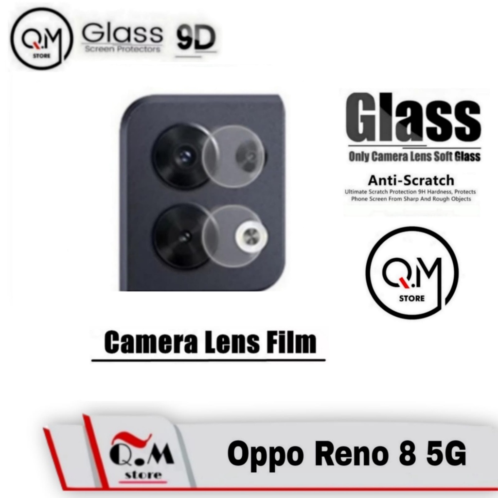 Tempered Glass Camera Oppo Reno 8 5G Anti Gores Screen Guard Pelindung Camera