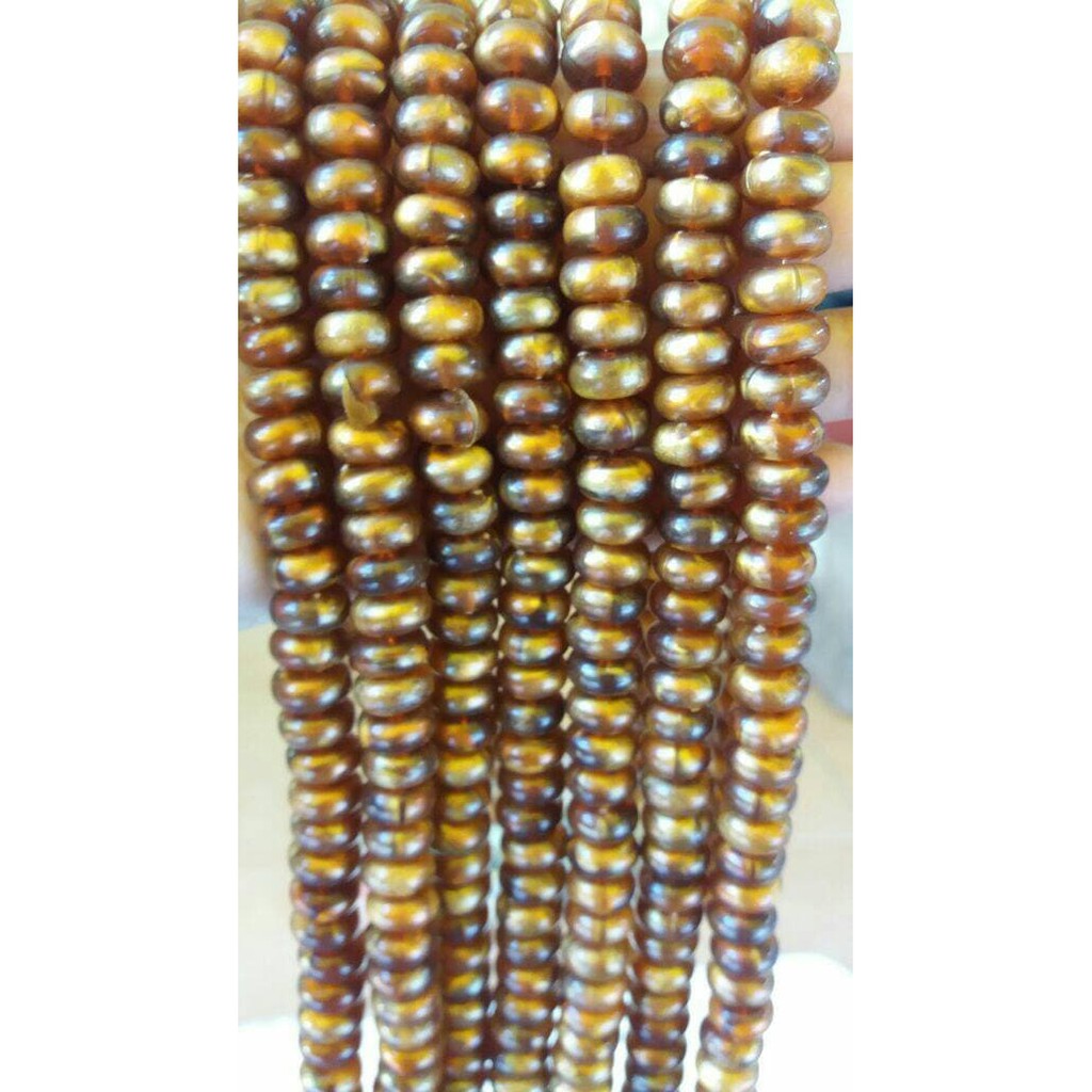 

Jual Manik Manik Plastik Bulat Gepeng Coklat ( 1 renteng ) ( DAS )