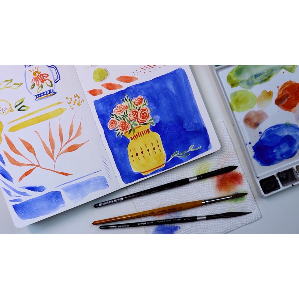 Silver Brush - 3pc Essential Brush Stroke Set WC-3206S