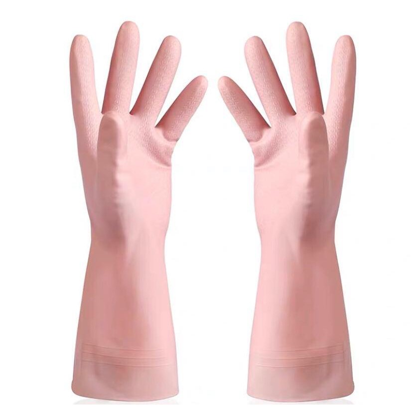 Sarung Tangan Cuci Piring anti Air Rubber Glove Sarung Karet Cuci New .