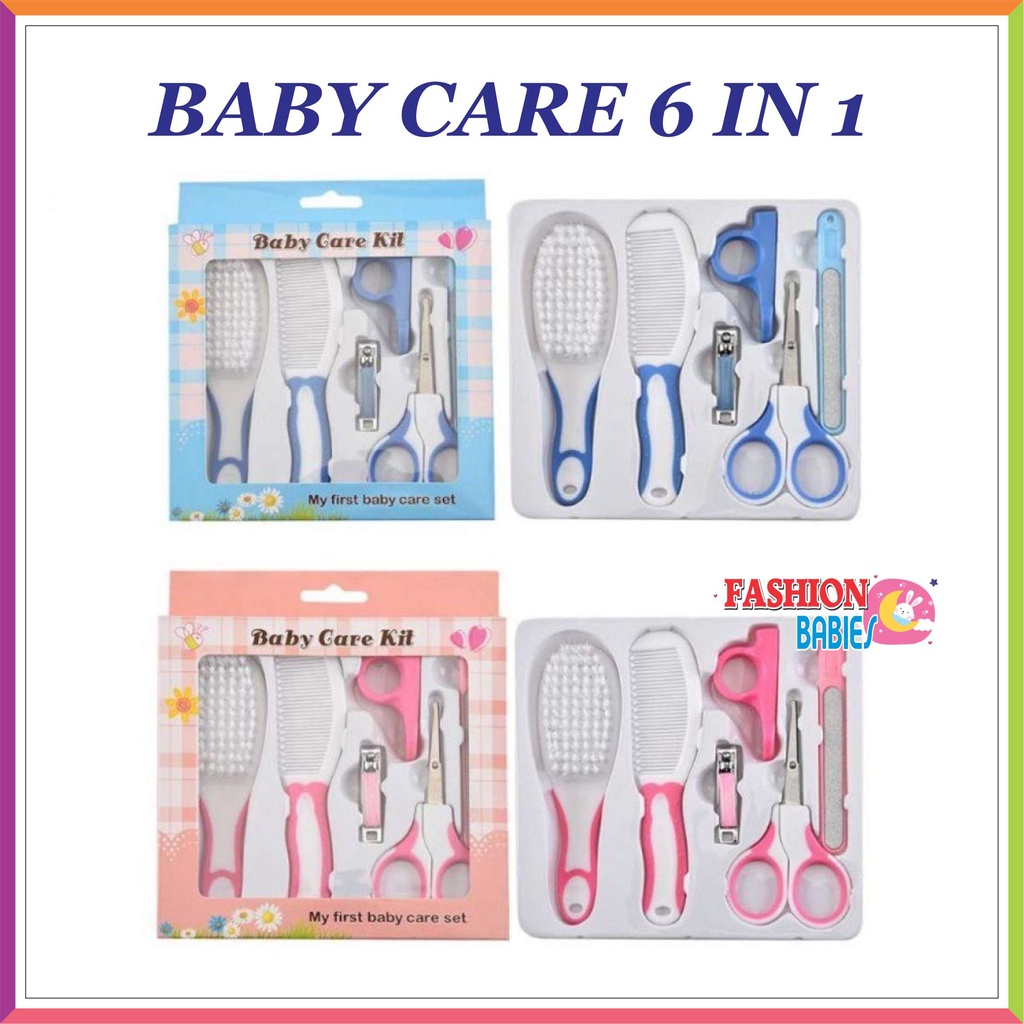 ❤ Fashionbabies ❤ PREMIUM BABY CARE KIT SET 10 IN 1 / MANICURE BABY / GUNTING KUKU SET / BABY GIFT SET