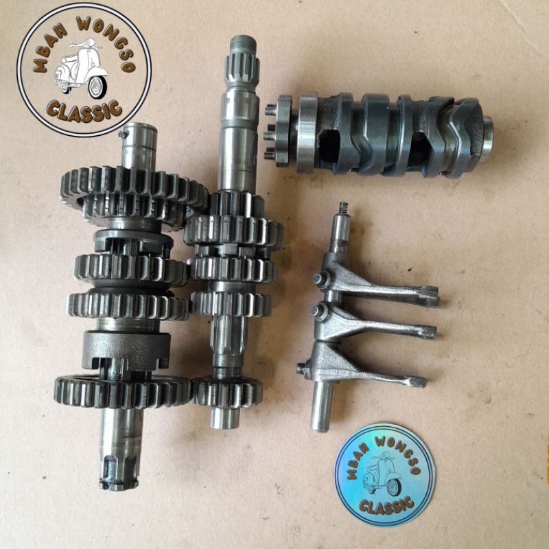 RASIO GEARBOX GIGI TRANSMISI NEW VIXION NVL NVA ORIGINAL